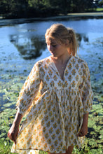 Load image into Gallery viewer, Frida Mini Dress Medium - Yellow
