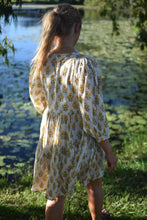Load image into Gallery viewer, Frida Mini Dress Medium - Yellow
