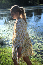 Load image into Gallery viewer, Frida Mini Dress Medium - Yellow
